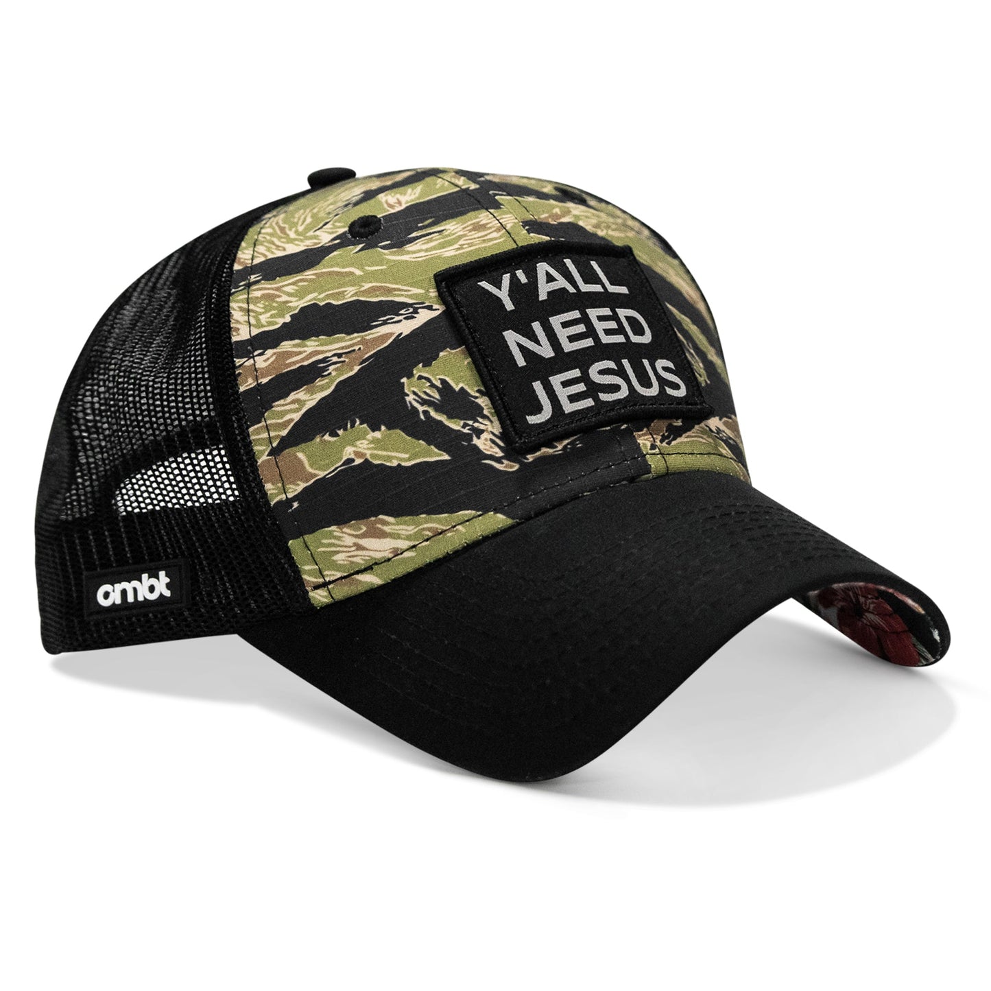 Y'all Need Jesus Patch Original Ripstop Snapback Hat