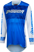 Load image into Gallery viewer, Answer 23 Elite Finale Jersey Blue/White/Silver - Small