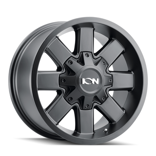 ION 141 18x9 / 8x165.1 BP / 18mm Offset / 125.2mm Hub Satin Black Wheel