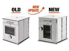 Load image into Gallery viewer, Foldable Stainless Steel Camping Oven with 3 Tier Grill for Propane Stove Baking Outdoor Cooking