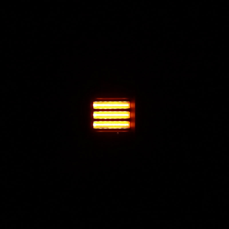 AlphaRex 19+Cheverolet 1500/2500HD/3500HD Silverado Luxx Series LED TailLights Alpha-Black Top-Etch