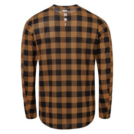 USWE Flannel Long Sleeve Lightweight Off-Road Jersey Bronze - Medium