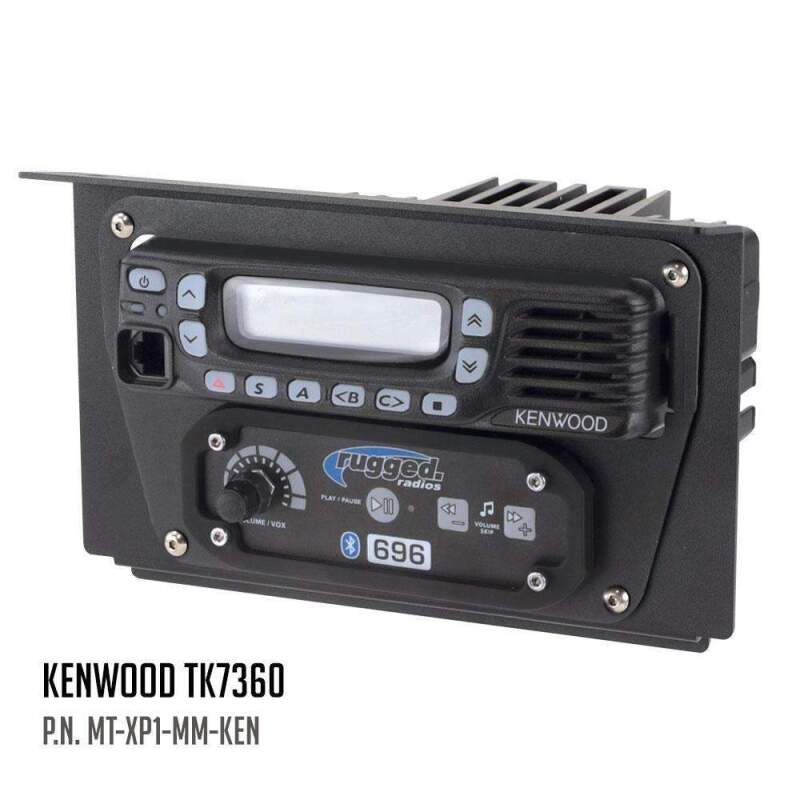 Rugged Radios Polaris XP1 Mount Kit - M1 / G1 / RM60 / GMR45 Radio - Kenwood TK7360