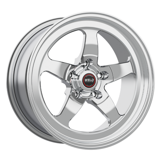 Weld S71 20x10 / 5x127 / 6.4 BS / 3.18 HB - Polished Center - Polished Shell - Non-BL Wheel