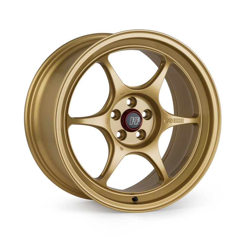 Enkei PF06 19x9 5x112 40mm Offset 75mm Bore Gold Wheel (MOQ 40)