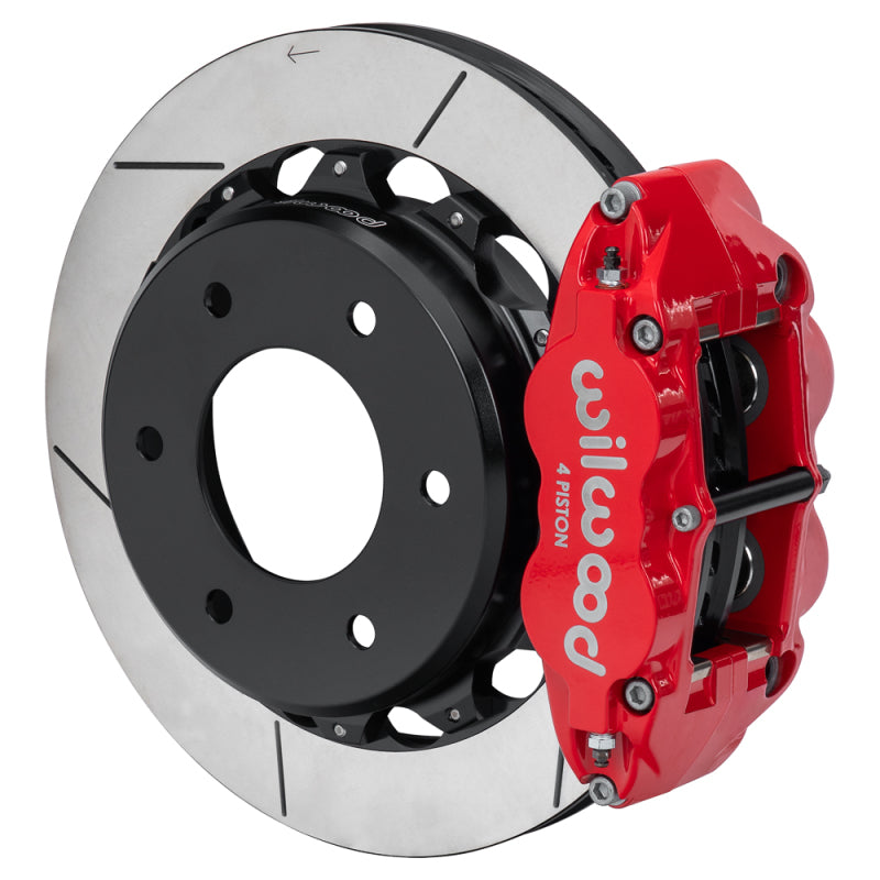 Wilwood kit rear DISC/DRUM FNSL4R C10/K10 63-87/K5 blazer 69-91 6 lug 2.46 12.88 GT red