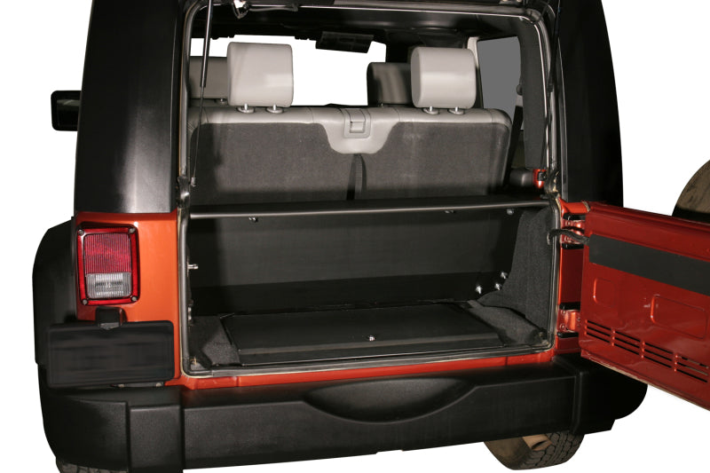 Tuffy Jk Tailgate Security Enclosure- 01Blk 0710 Jk Wg