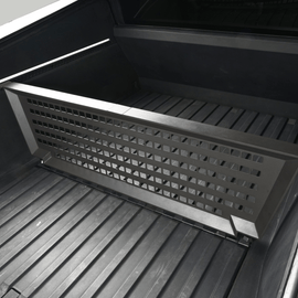 Adjustable Vault Cargo Divider Compatible with Bed Mat For  Cybertruck