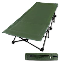 Load image into Gallery viewer, Extra Wide Folding Camping Cot for Adults
