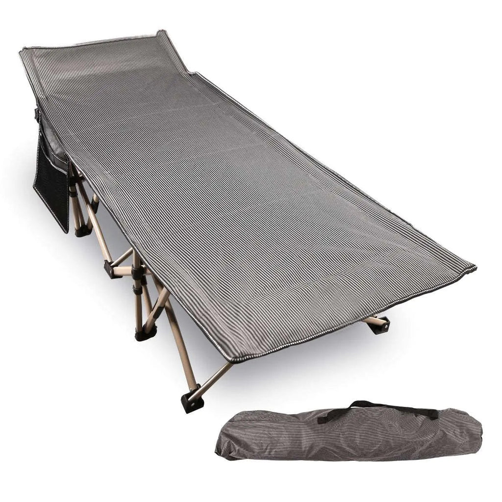 Extra Wide Folding Camping Cot for Adults