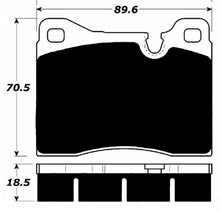 Load image into Gallery viewer, Porterfield Brake Pads for 1988 BMW M5 - w/Iron Discs