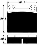 Porterfield Brake Pads for 1974 PORSCHE 914/4