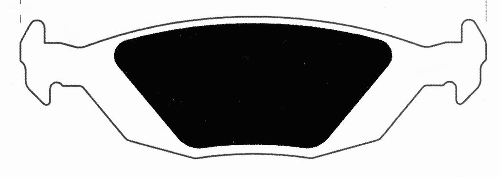 Porterfield Brake Pads for 1990 SAAB 9000