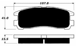 Porterfield Brake Pads for 1993 MITSUBISHI Diamante - Sedan