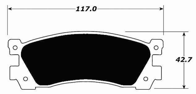 Porterfield Brake Pads for 1990 MAZDA 929