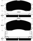 Porterfield Brake Pads for 1991 FORD PROBE R/Disc