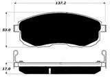 Porterfield Brake Pads for 1995 NISSAN ALTIMA