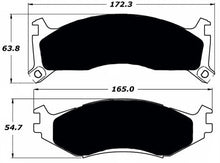 Load image into Gallery viewer, Porterfield Brake Pads for 1991 DODGE DAYTONA - R/Drum Brakes 14" Wheel