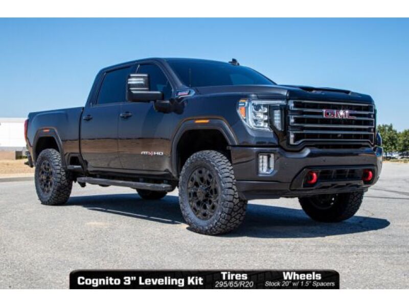 Cognito 20-24 Chevy/GMC Silv/Sierra 2500/3500 HD 2WD/4WD 3in Premier Leveling Kit w/ Fox PSRR 2.0