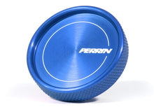 Load image into Gallery viewer, Perrin Oil Cap Round Style Blue Most Subaru Models | PSP-ENG-711BL