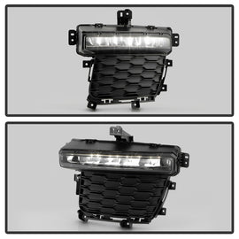 Spyder 22-24 Jeep Grand Cherokee (3-Row) OEM LED Fog Lights w/Switch - Clear (FL-JGC22-3R-LED-C)