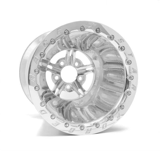 Race Star 63 Pro Forged DBL Sportsman 15x14 5.00BC 2.00BS Polished Wheel