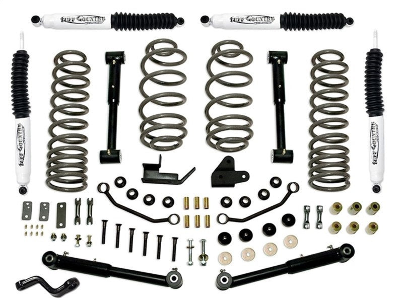 Tuff Country 97-06 Jeep Wrangler TJ 4in Lift Kit EZ-Flex (No Shocks)