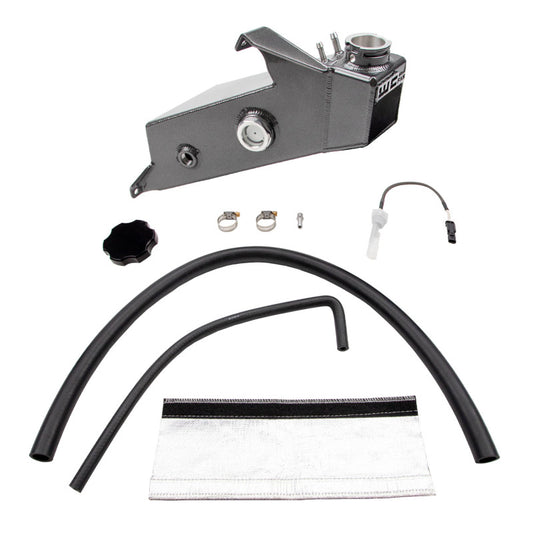 Wehrli 19-24 Cummins 6.7L OEM Placement Coolant Tank - Gun Metal