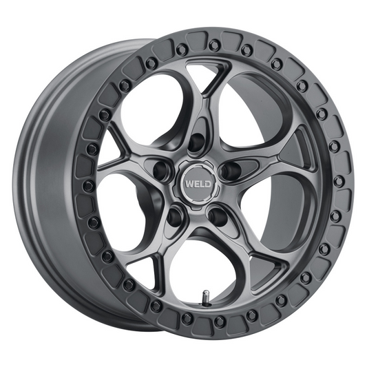 Weld Ledge 20x10 / 5x127 / 4.75 BS / 71.5 HB - Satin Gunmetal - Non-BL Wheel