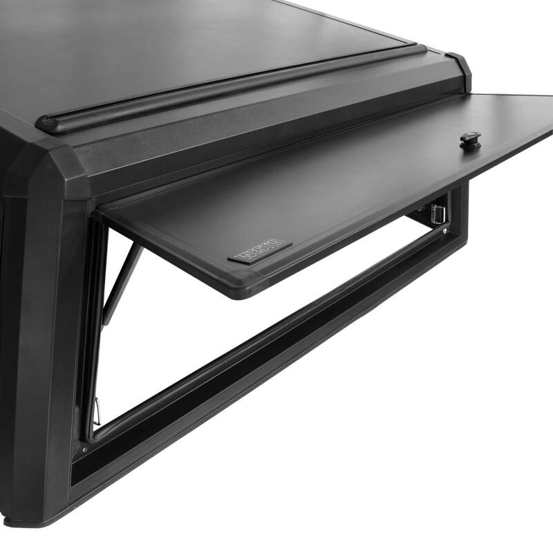 Westin EXP Truck Cap COMPLETE KIT A + BS (24-25 Toyota Tacoma 5ft. Bed) - Black