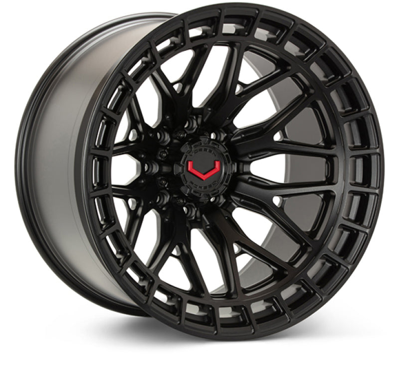Vossen LCX-02 24x14 - 8x170 - ET75 - Mega Deep - 125.1 - Satin Black Wheel