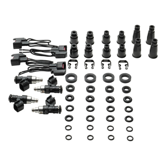 DeatschWerks Universal 4 Cylinder Import Injector Kit - Set of Four 1000cc Injectors