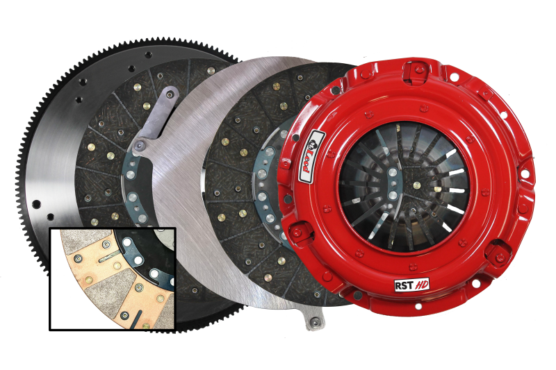 McLeod Racing RST HD Twin w/ Steel Flywheel - 2.3L EcoBoost Crate Engine - 1-1/16 x 10 Spline