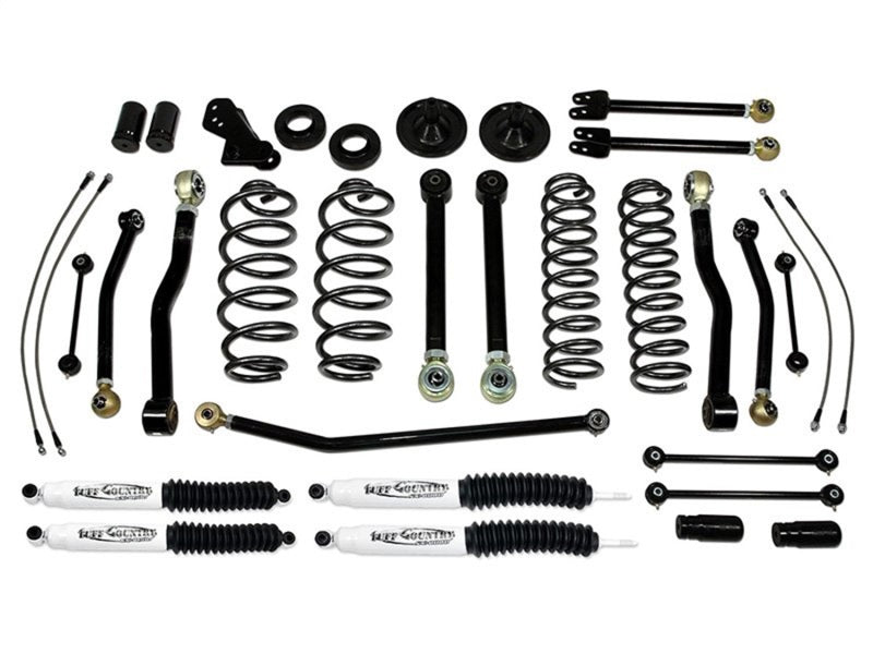 Tuff Country 07-18 Jeep Wrangler JK 4in Performance Lift Kit EZ-Flex (No Shocks)