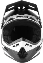 Load image into Gallery viewer, Answer AR1 Sweep Helmet Black/White Youth - Medium