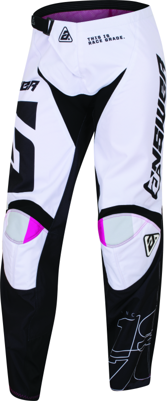 Answer 23 Syncron CC Pant Black/White/Rhodamine Youth Size - 16