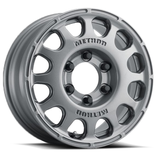 Method MR107 16x7 +30mm Offset 5x150 110.1mm CB Gloss Titanium Wheel