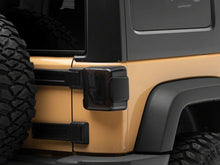 Load image into Gallery viewer, Raxiom 07-18 Jeep Wrangler JK Axial Series LED Tail Lights- Blk Housing (Smoked Lens)