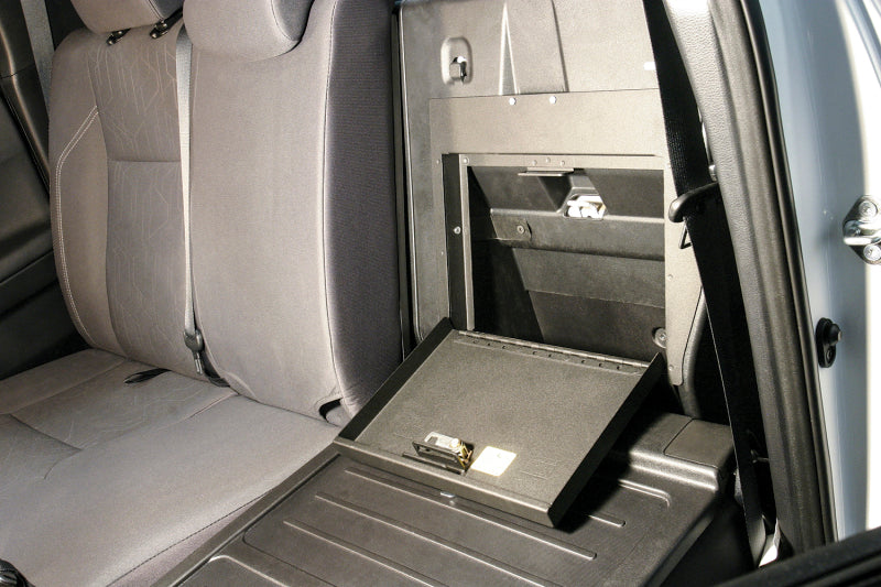Tuffy 05-23 Toyota Tacoma Behind Seat Cubby Cover W/ Combo Lock