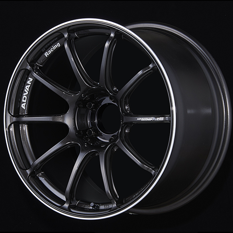 Advan RSIII 19x8.0 / +42 Offset / 5x112 / 66.5mm Bore / Black Gunmetallic and Ring