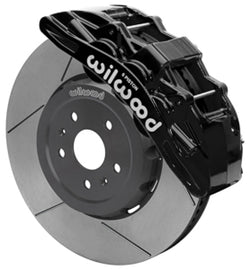 Wilwood SX6R Big Brake Dynamic Front Brake Kit 15in Slotted Black 2020+ Chevy C8 Corvette