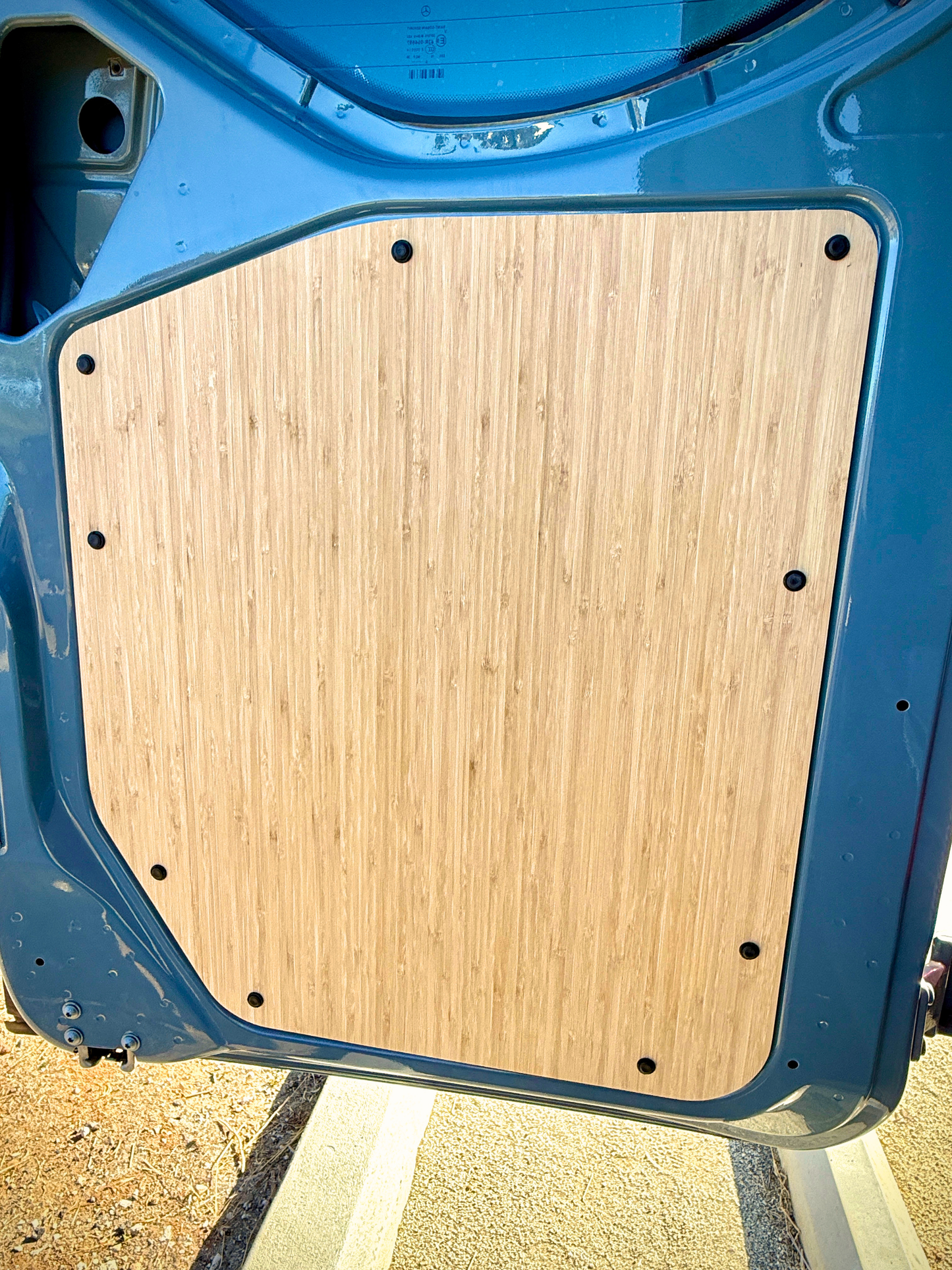 Sprinter Lower Rear Door Panels – Set of Bamboo (2019+)
