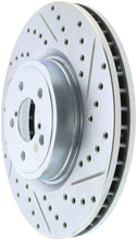 Load image into Gallery viewer, StopTech 05-14 Subaru Legacy Select Sport Drilled &amp; Slotted Rotor - Left