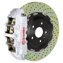 Load image into Gallery viewer, Brembo 00-06 Suburban/Yukon XL Fr GT BBK 6Pis Cast 2pc 380x34 2pc Rotor Drilled-Silver