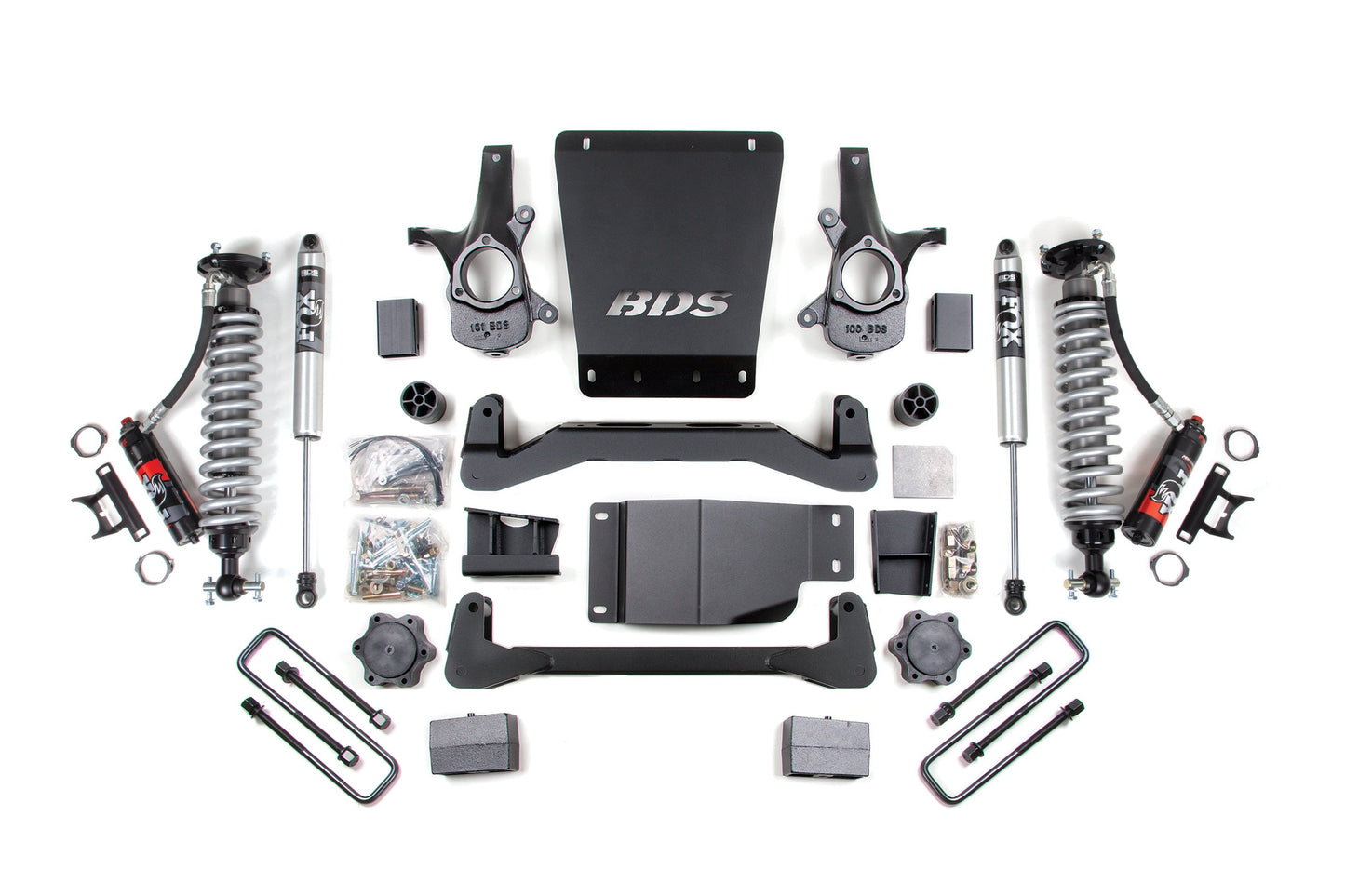 4 Inch Lift Kit | FOX Performance Elite Coil-Over | Chevy Silverado or GMC Sierra 1500 (07-13) 4WD