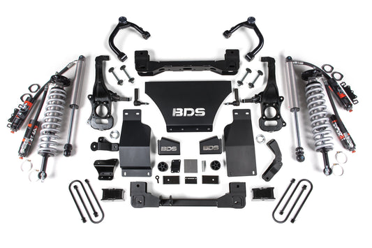 4 Inch Lift Kit | FOX 2.5 Performance Elite Coil-Over | Chevy Silverado or GMC Sierra 1500 (25-26) 4WD | Gas
