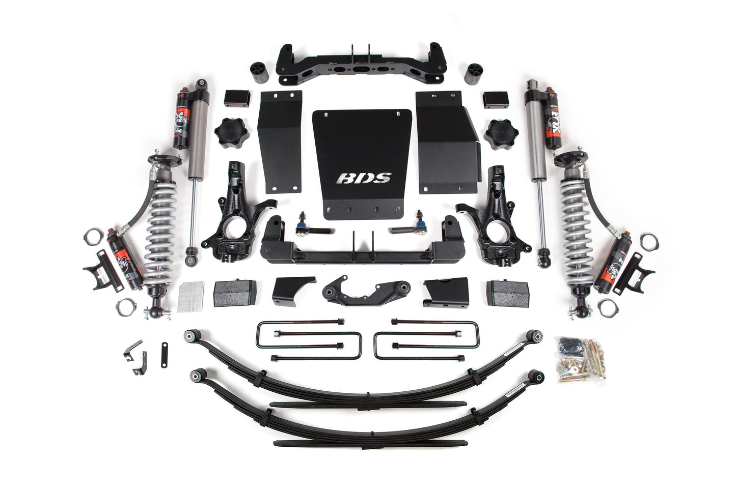 4 Inch Lift Kit | FOX 2.5 Performance Elite Coil-Over | Chevy Silverado or GMC Sierra 1500 (14-18) 4WD