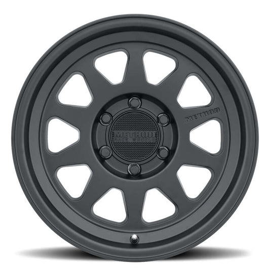 Method MR316 17x8 25mm Offset 6x135 87mm CB Matte Black Wheel