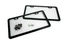 Load image into Gallery viewer, "Land Cruiser" Slim License Plate Frame - Black, Pair