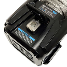 Load image into Gallery viewer, Superwinch 10000 LBS 12V DC 3/8in x 54ft Synthetic Rope Scorpion 10000SR Winch - Black Powdercoat